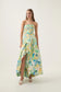 AJE Violette Bubble Hem Maxi Dress