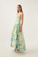 AJE Violette Bubble Hem Maxi Dress