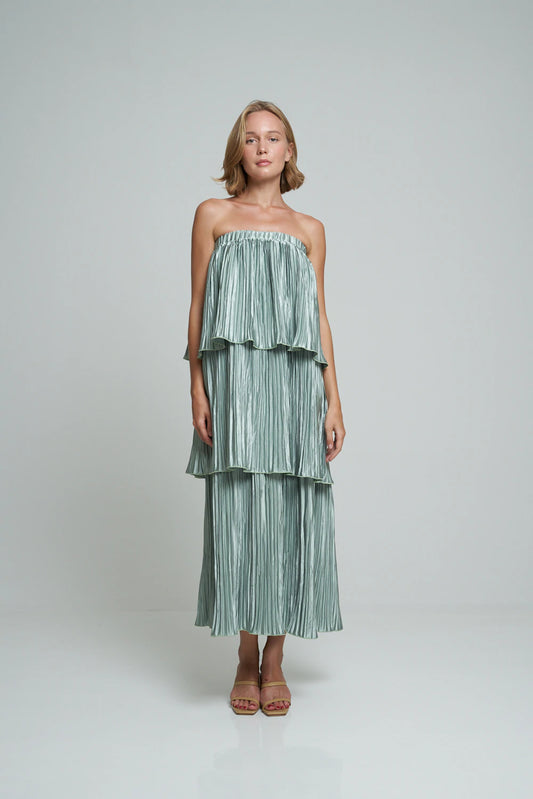 L’idee Reveries Gown in Sage