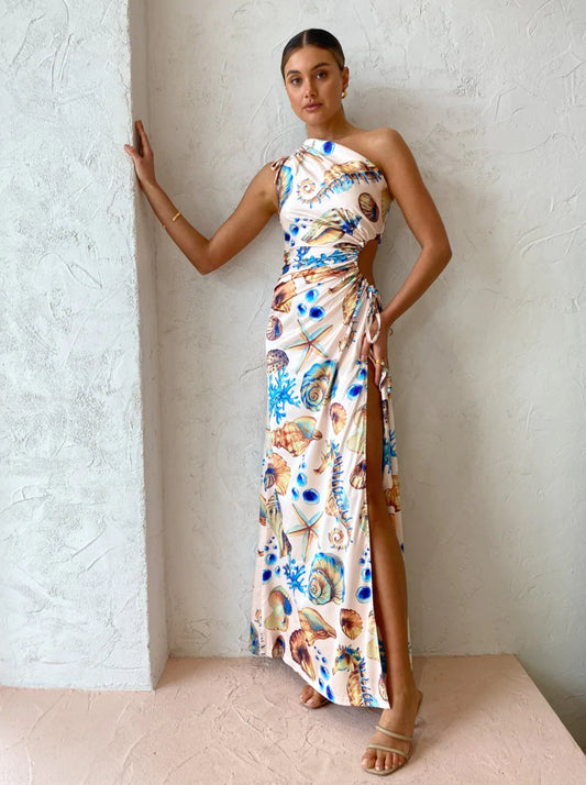 Sonya Moda Nour Maxi Dress in Seashell